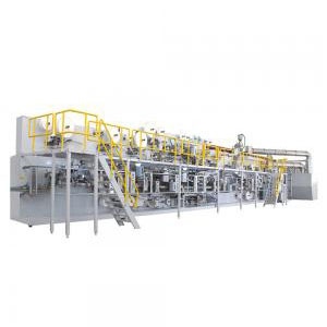 Baby diaper machine