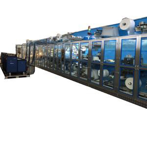 Baby diaper machine