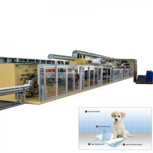 Underpads machine